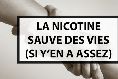 Nouvelle étude : un taux de nicotine élevé dans la vape soulage mieux pour facil