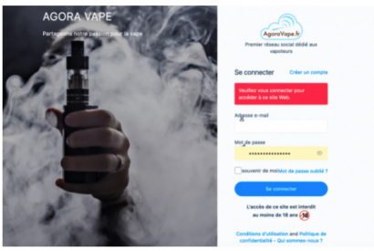 Agora Vape, un réseau social 100% dédié à la cigarette électronique !