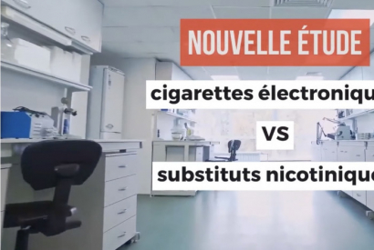 Cigarettes électroniques vs substituts nicotiniques : meilleure réduction du tab