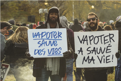 Les Canadiens se mobilisent contre la fin des arômes